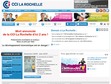 Tablet Screenshot of larochelle.cci.fr
